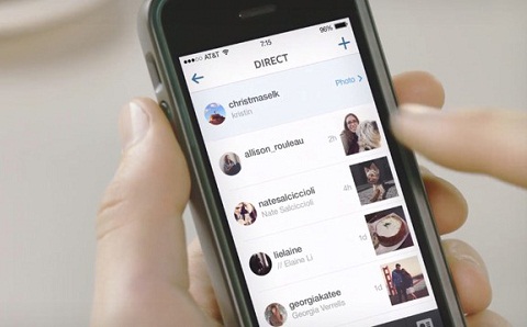 Instagram推新私信功能Direct：支持照片、視頻和文本信息