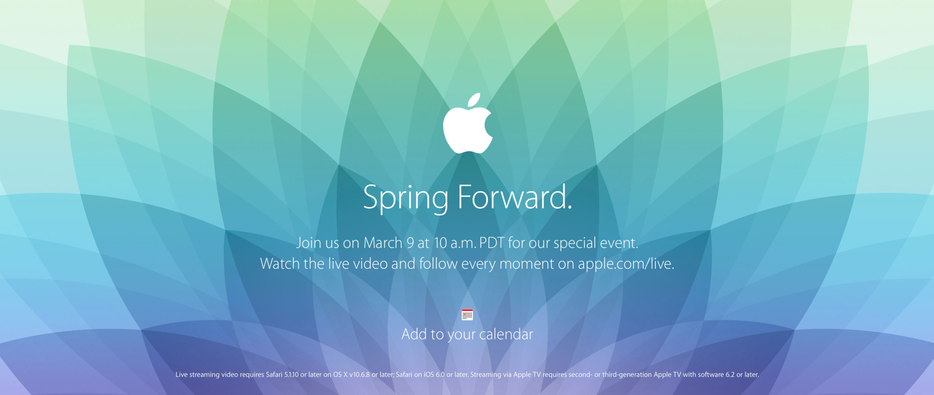 Duang一下，蘋果發(fā)布會(huì)3月9日就來了！主角會(huì)是Apple Watch嗎？